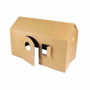 Casa de brincar de cartão