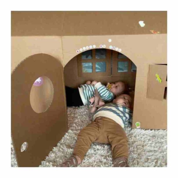 14 Casa de brincar de cartão