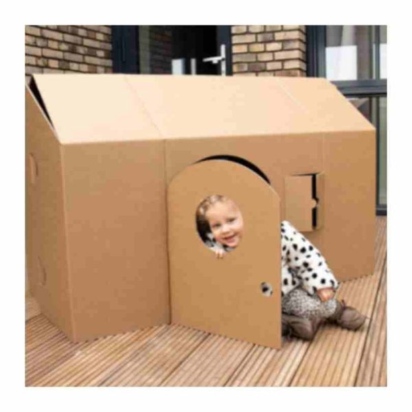 16 Casa de brincar de cartão