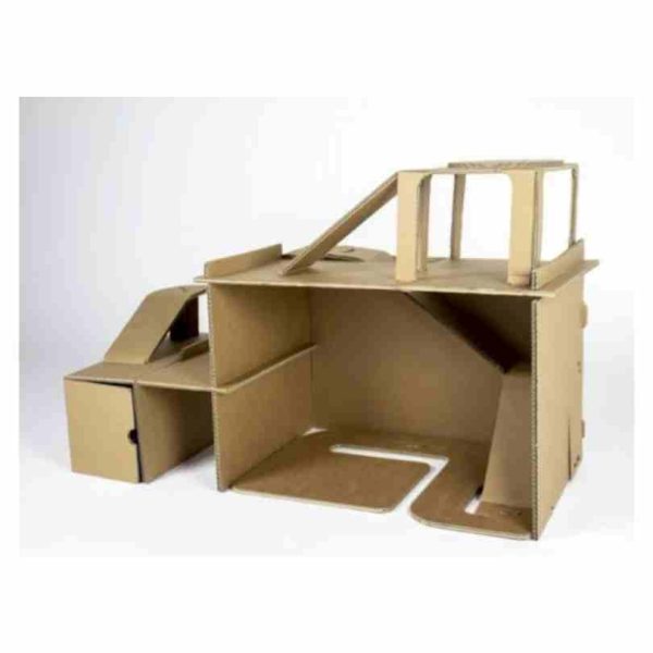 50 Garagem de cartão