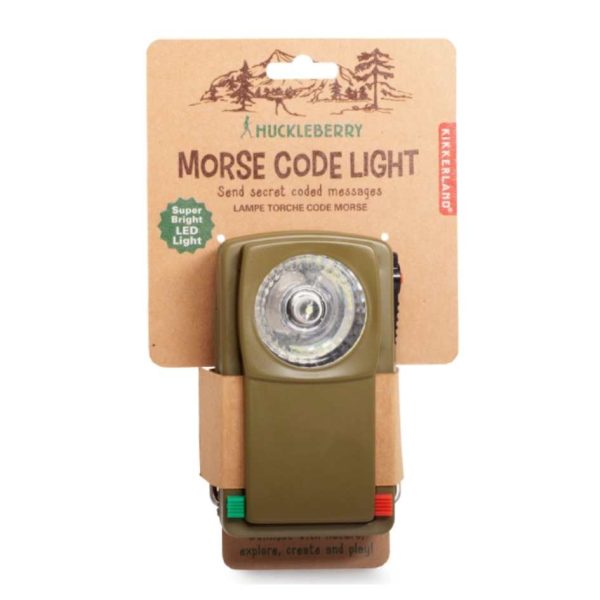55 Luz de código morse
